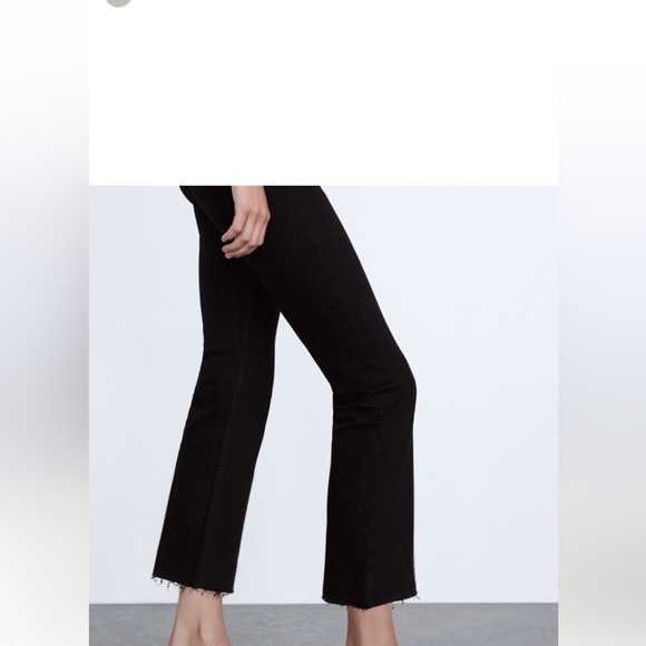 Basic Additions Blue Jeans s.10 cropped flared cutoffs excellent condition $95 - Picture 9 of 11